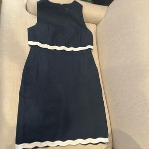 J Crew Sleeveless Linen Dress